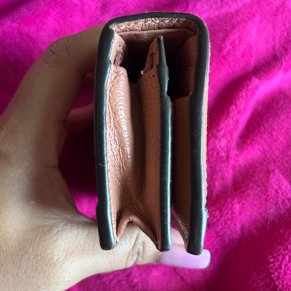 NWOT GUCCI Ophidia GG Card Case Wallet Pink - Picture 7 of 12